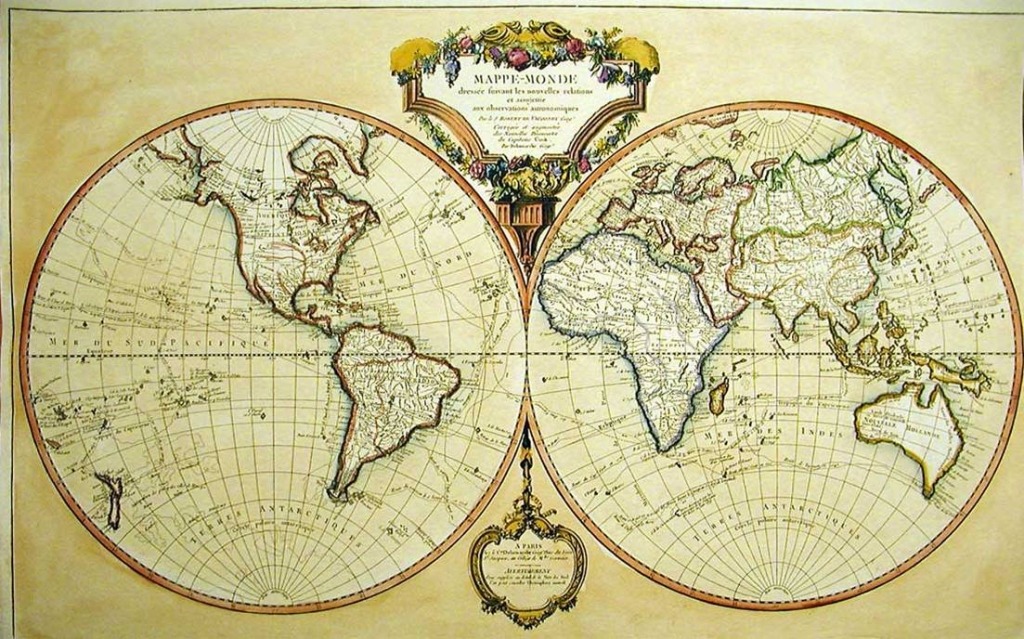 Mappe Monde. Provenance. Photo credit/copyright.
